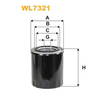 Filtre à huile WL7321