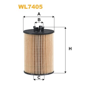 Filtre à huile WL7405