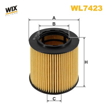 Filtre à huile WL7423