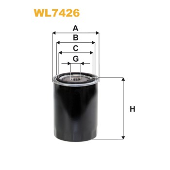 Filtre à huile WL7426