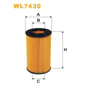 Filtre à huile WL7430