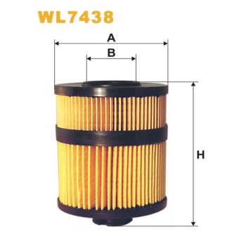 Filtre à huile WL7438