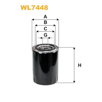Filtre à huile WL7448