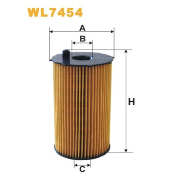 Filtre à huile WL7454