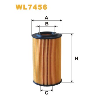 Filtre à huile WL7456