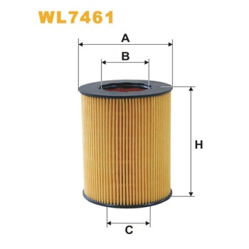 Filtre à huile WL7461