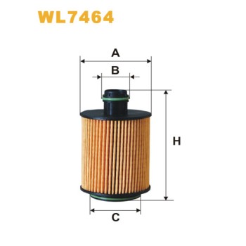 Filtre à huile WL7464