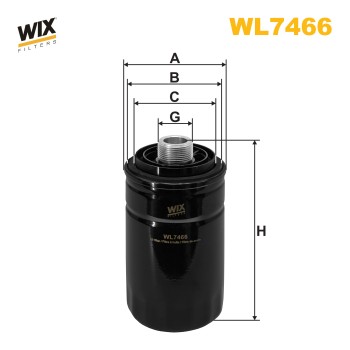 Filtre à huile WL7466