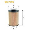 Filtre à huile WL7476