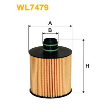 Filtre à huile WL7479