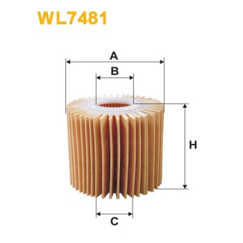 Filtre à huile WL7481