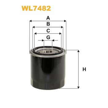 Filtre à huile WL7482