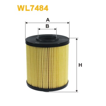 Filtre à huile WL7484