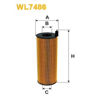 Filtre à huile WL7486