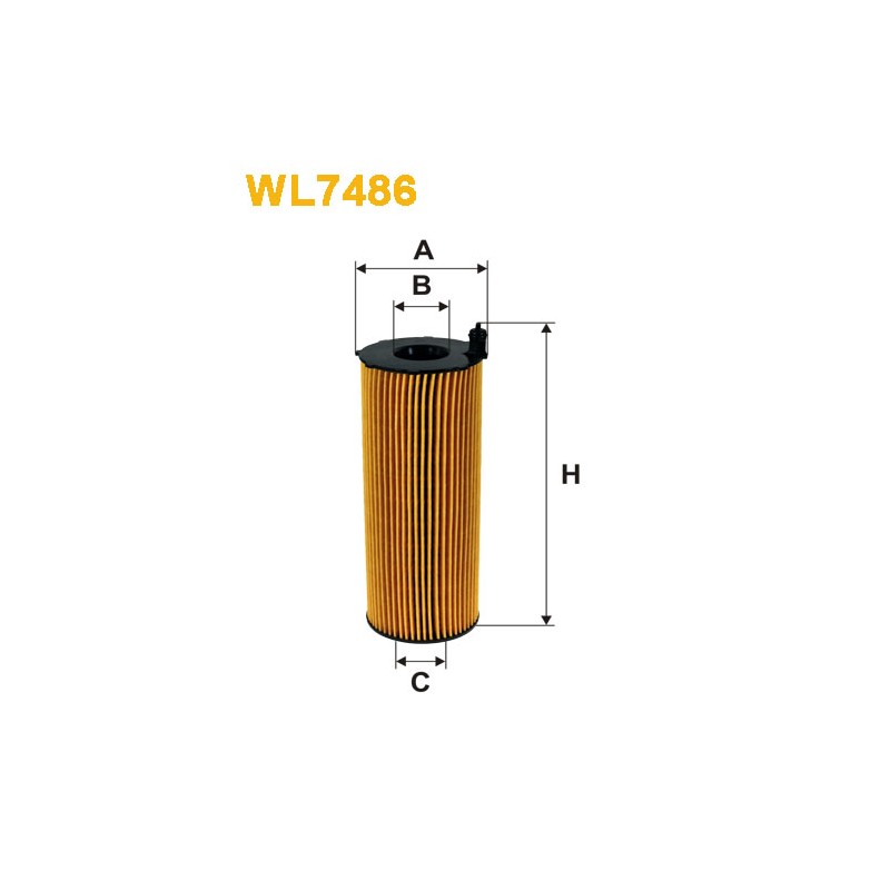 Filtre à huile WL7486