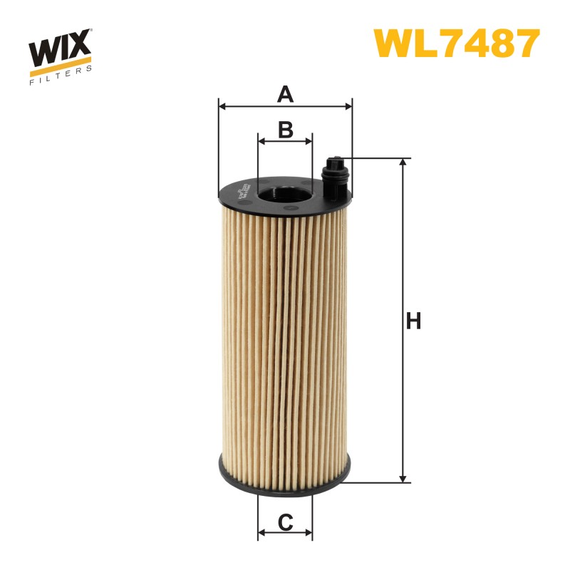 Filtre à huile WL7487