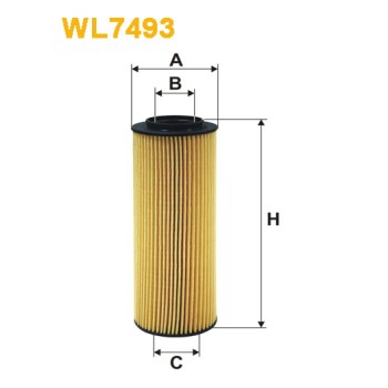 Filtre à huile WL7493