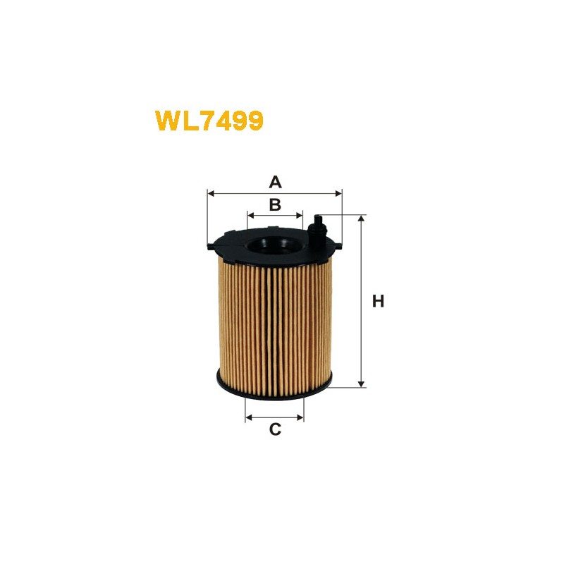 Filtre à huile WL7499