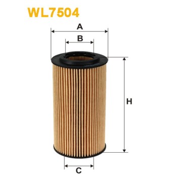 Filtre à huile WL7504