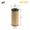 Filtre à huile WL7507