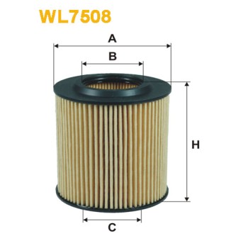 Filtre à huile WL7508