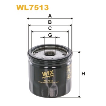 Filtre à huile WL7513