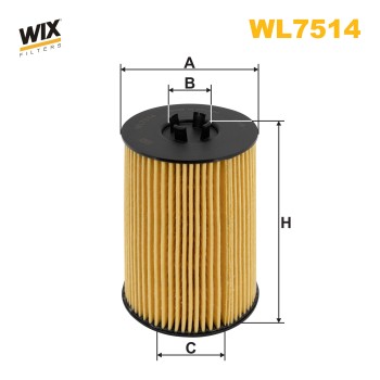 Filtre à huile WL7514