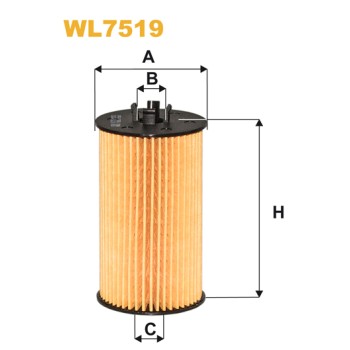 Filtre à huile WL7519