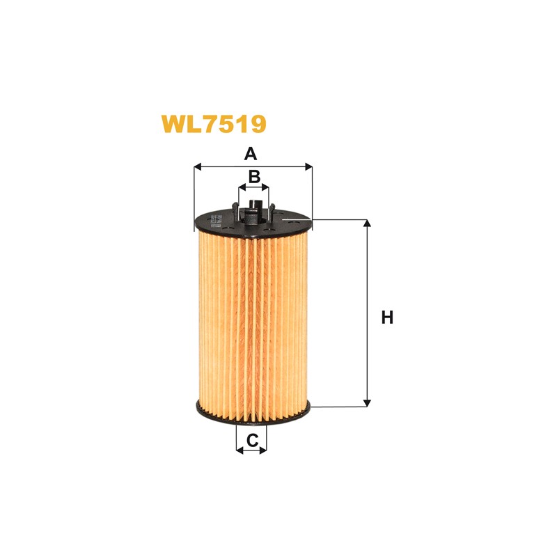 Filtre à huile WL7519