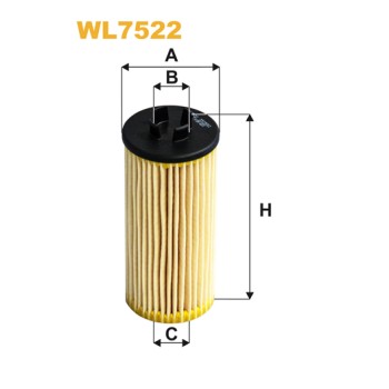 Filtre à huile WL7522