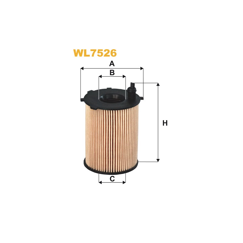 Filtre à huile WL7526