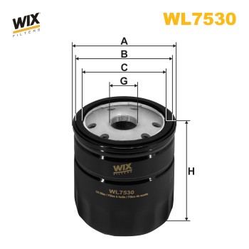 Filtre à huile WL7530