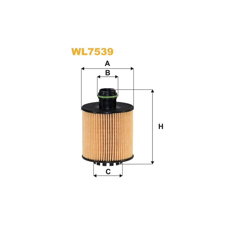 Filtre à huile WL7539