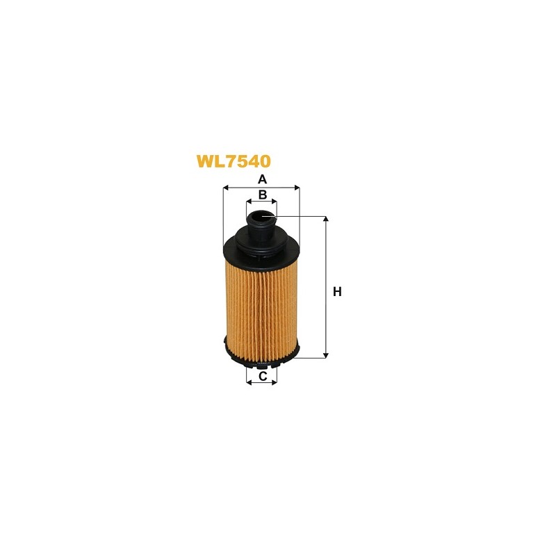 Filtre à huile WL7540