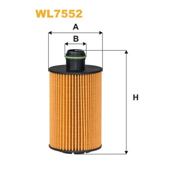 Filtre à huile WL7552