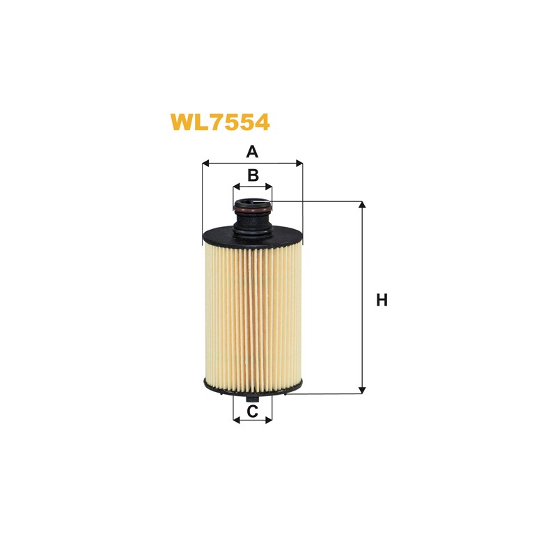 Filtre à huile WL7554