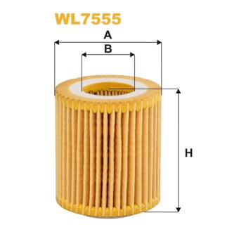 Filtre à huile WL7555