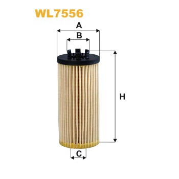 Filtre à huile WL7556