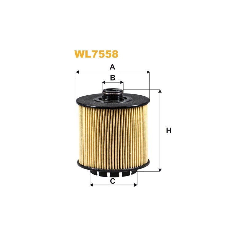 Filtre à huile WL7558