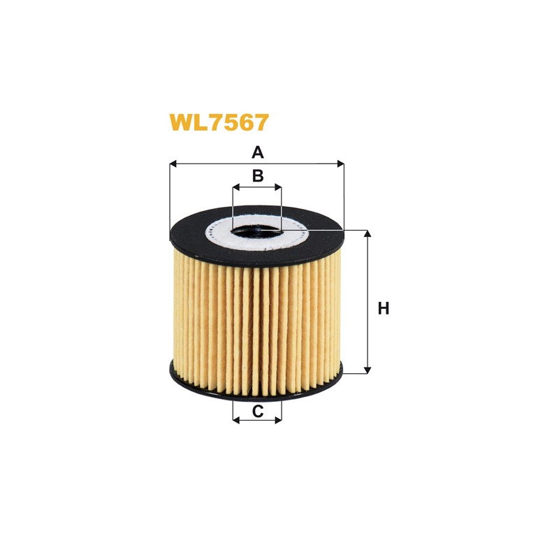 Filtre à huile WL7567