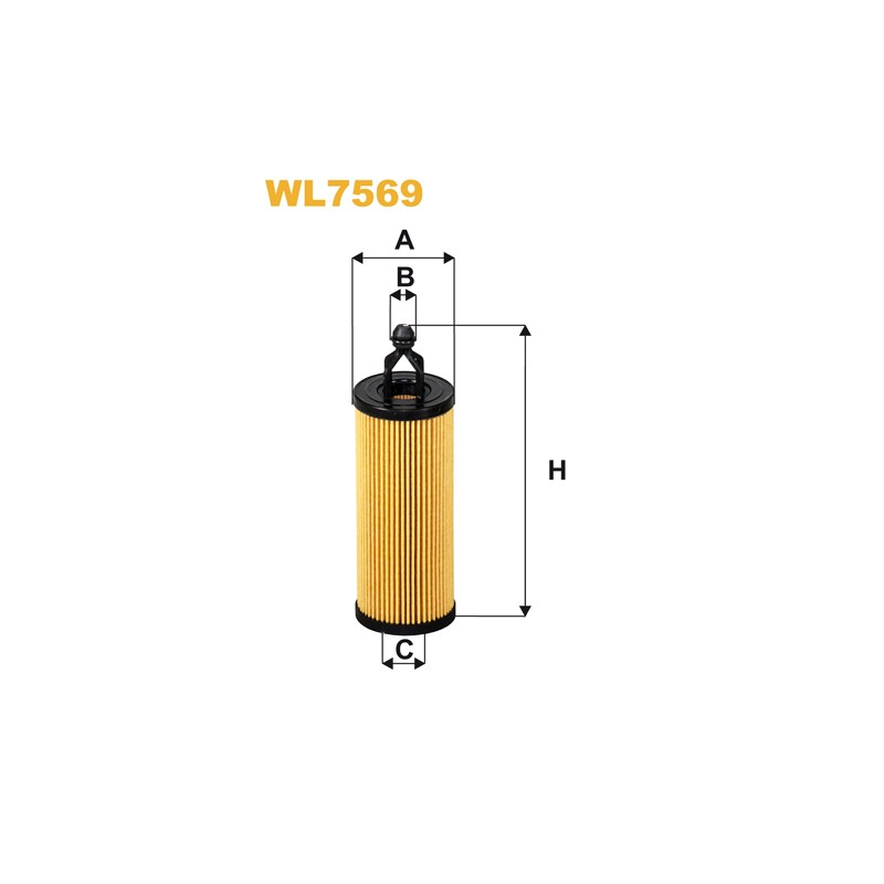 Filtre à huile WL7569