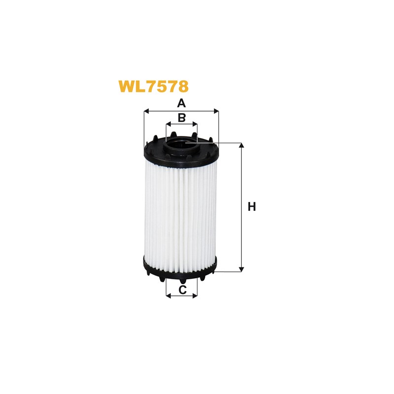 Filtre à huile WL7578