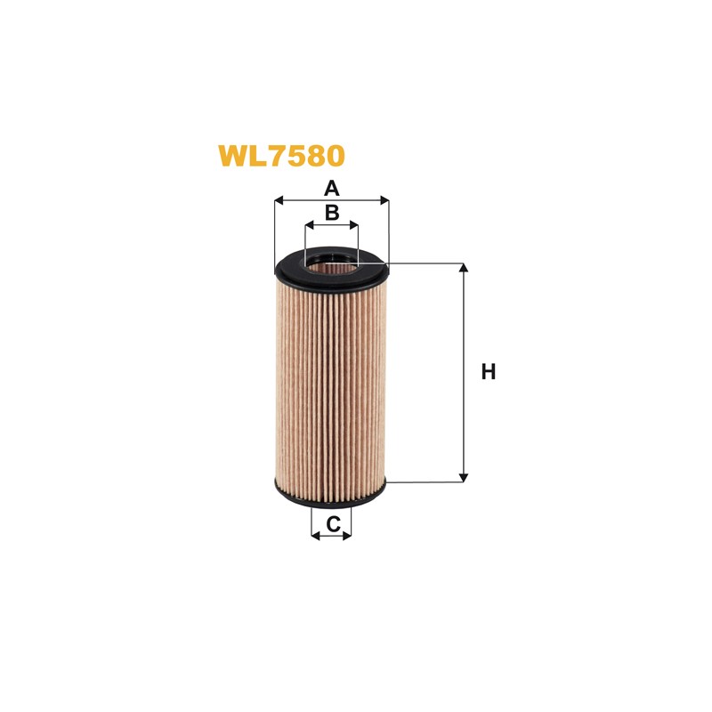 Filtre à huile WL7580