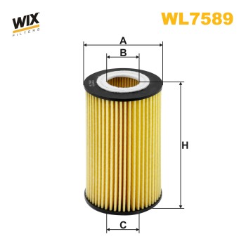 Filtre à huile WL7589