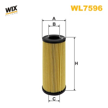 FILTRE A HUILE WL7596