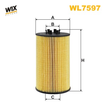 Filtre à huile WL7597