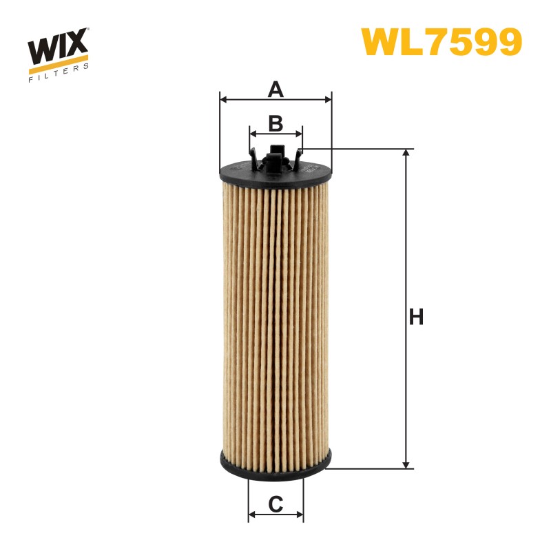 FILTRE A HUILE WL7599