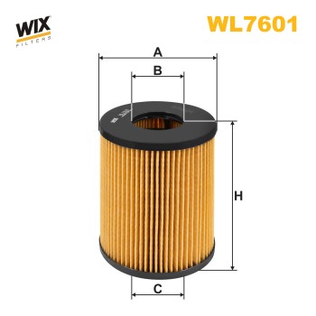 FILTRE A HUILE WL7601
