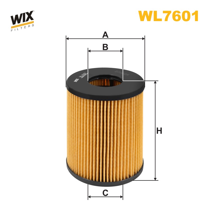 FILTRE A HUILE WL7601