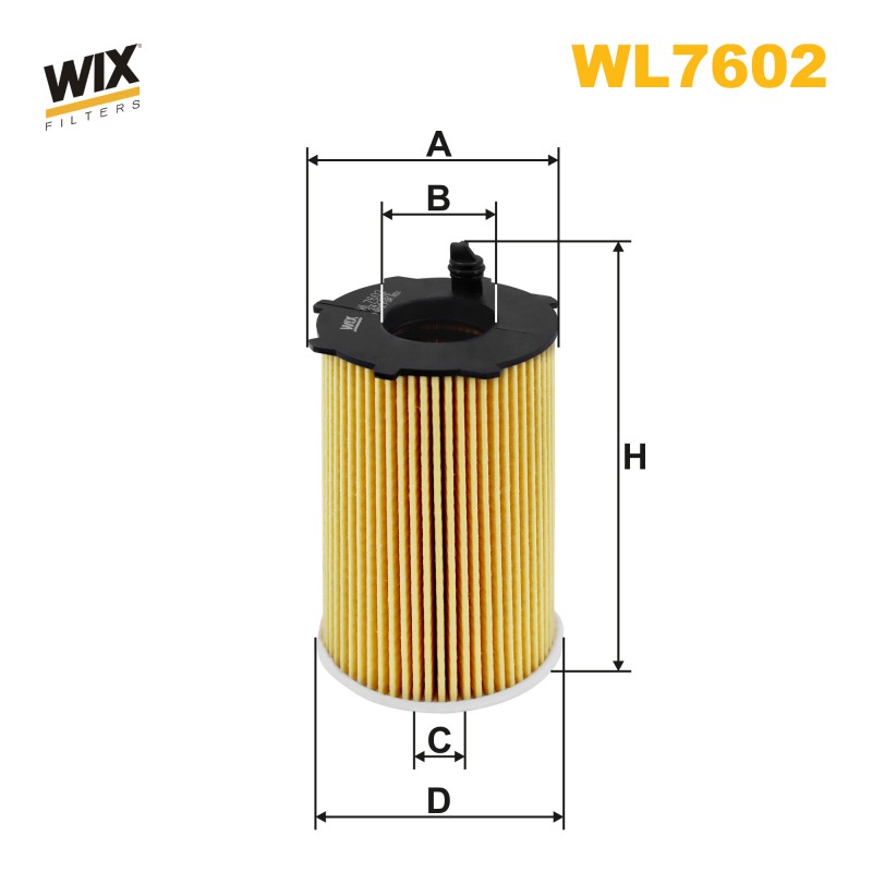 FILTRE A HUILE WL7602